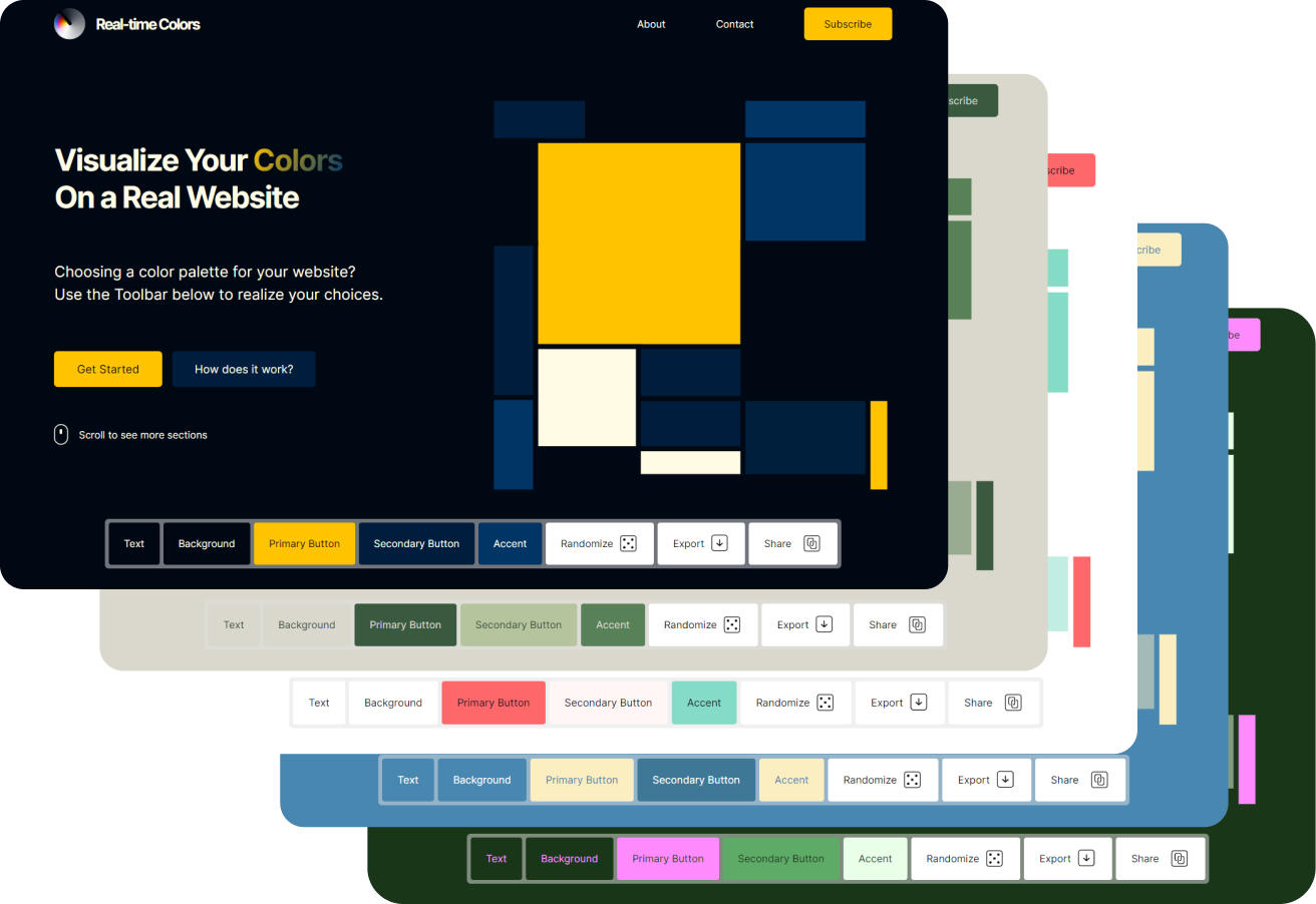 About Realtime Colors - Variations