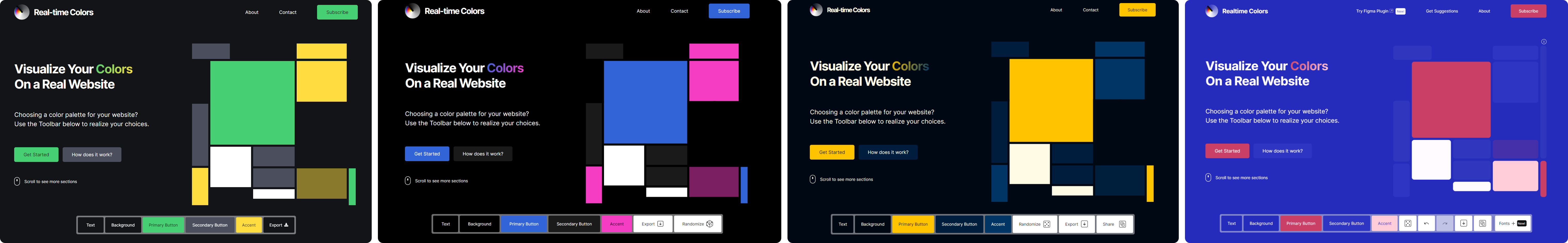 Realtime Colors Dev timeline
